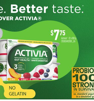 ACTIVIA®, 12 X 100 G