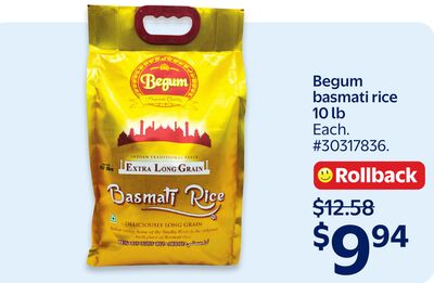 Begum basmati rice