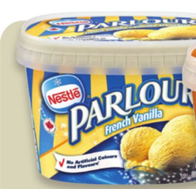 Nestlé Parlour frozen dessert tubs