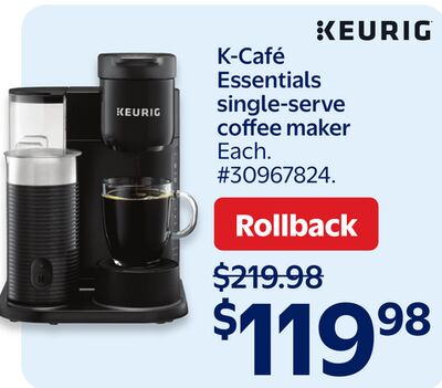 Keurig K-Café Essentials single-serve coffee maker