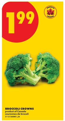 BROCCOLI CROWNS