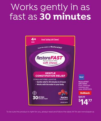 RestoraFAST soft chews