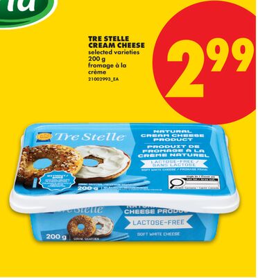 TRE STELLE CREAM CHEESE, 200 g