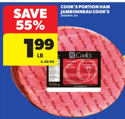 COOK'S PORTION HAM