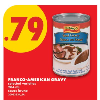 FRANCO-AMERICAN GRAVY, 284 mL