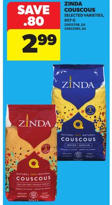 ZINDA COUSCOUS, 907 G