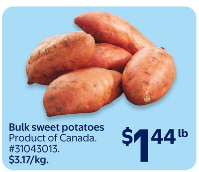 Bulk sweet potatoes