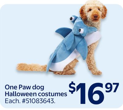 One Paw dog Halloween costumes