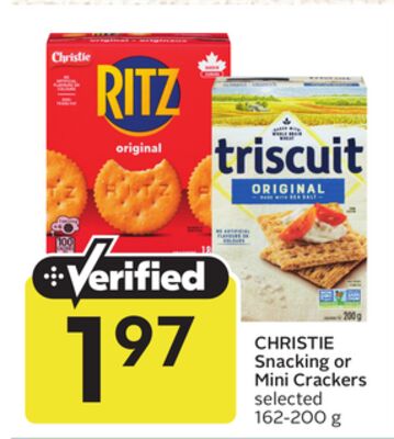 Snacking or Mini Crackers