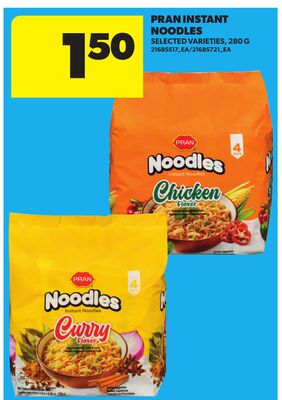 PRAN INSTANT NOODLES, 280G