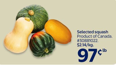 Selected squash