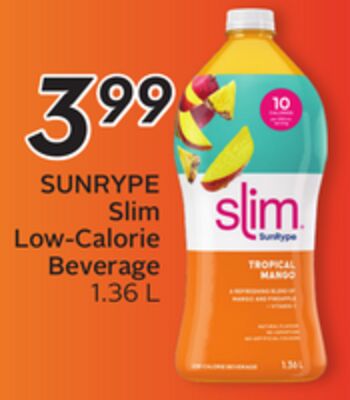 Slim Low-Calorie Beverage