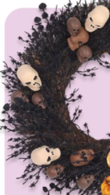 Halloween and fall wreaths