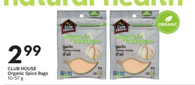 Organic Spice Bags