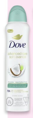 Dove dry spray deodorant
