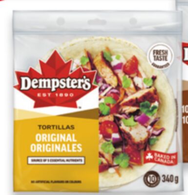 Dempster's 7" tortillas