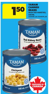 TAMAM CANNED BEANS, 540 ML