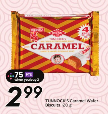 Caramel Wafer Biscuits