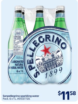 Sanpellegrino sparkling water