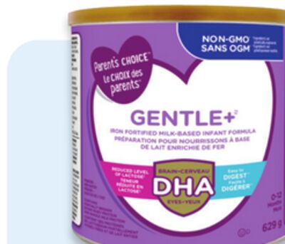 Parent's Choice Gentle+ iron-fortified 629 g infant formula