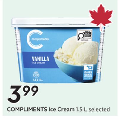 COMPLIMENTS Ice Cream