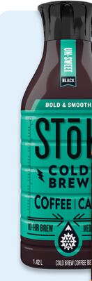 STŌK cold brew black coffee or cappuccino