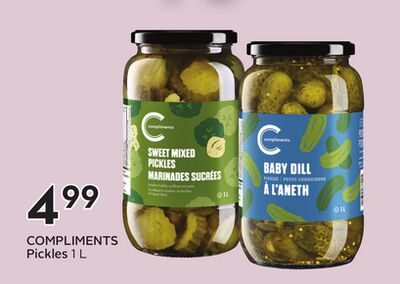 COMPLIMENTS Pickles