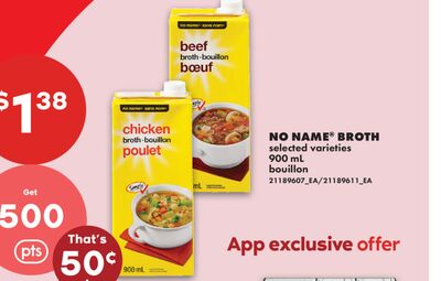 NO NAME® BROTH, 900 ML