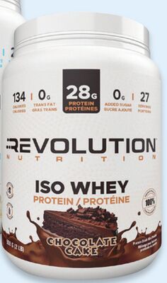 Revolution Nutrition Iso Whey protein powder