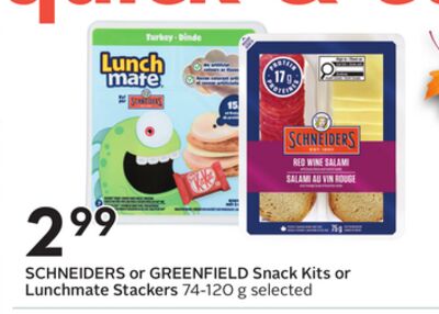 Snack Kits or Lunchmate Stackers