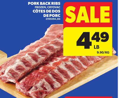 PORK BACK RIBS