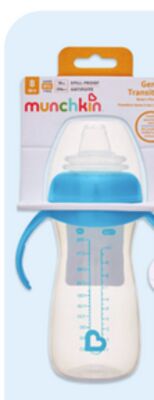 Munchkin Any Angle spill-proof or Gentle Transition cups