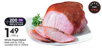 Whole Maple Baked Ham