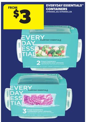 EVERYDAY ESSENTIALS™ CONTAINERS