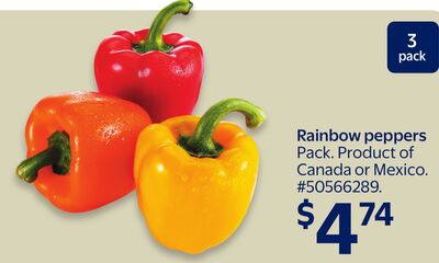 Rainbow peppers