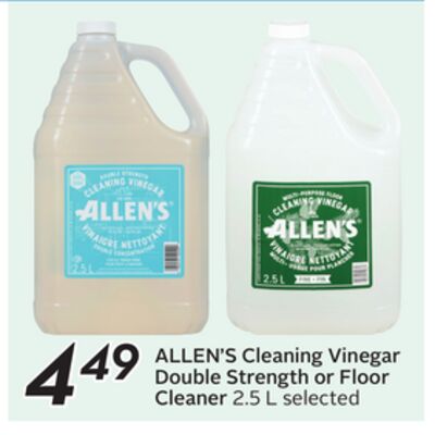 Cleaning Vinegar Double Strength or Floor Cleaner