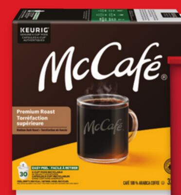 McCafé K-cups 30s