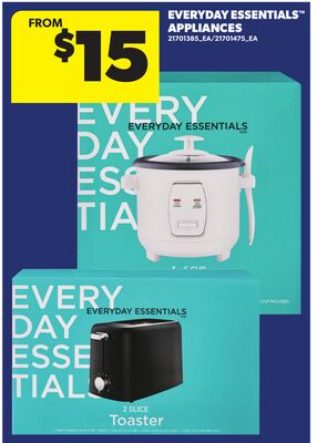 EVERYDAY ESSENTIALS™ APPLIANCES