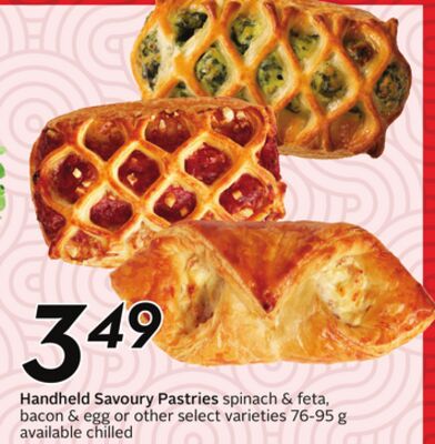 Handheld Savoury Pastries