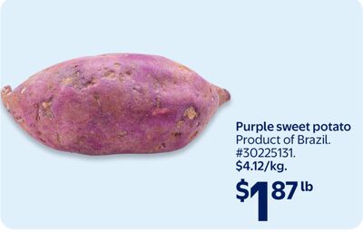 Purple sweet potato