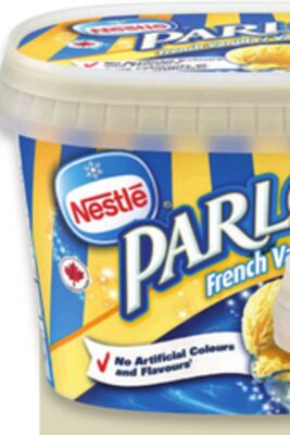 Nestlé Parlour frozen dessert tubs