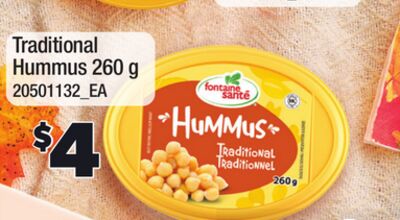 TRADITIONAL HUMMUS, 260 G