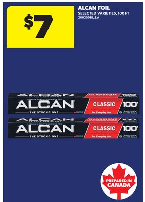ALCAN FOIL, 100 FT