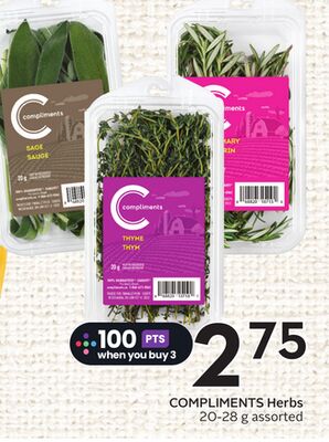 COMPLIMENTS Herbs