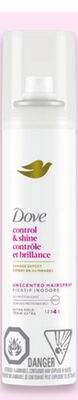 Dove shampoo, conditioner or styling products