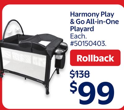 Harmony Play & Go All-in-One Playard