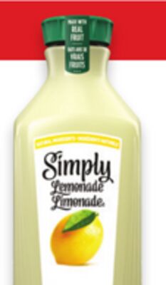 Simply Lemonade 2.25 L or Apple or cranberry juice