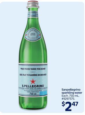 Sanpellegrino sparkling water