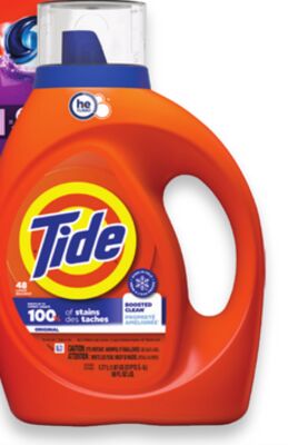 Tide liquid 39 - 48 loads or Pods 31s or Power Pods 18s - 23s laundry detergent