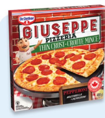 Giuseppe thin or rising crust pizza
